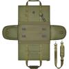 imageConvertible Garment Bag 2in1 Carry On Garment Duffle Weekender 45L with Extended Shoe Compartment Waterproof Nylon Hanging Hook for Travel Business Men Army GreenGreen