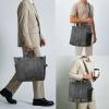 imageLaptop Tote Bag Handbag with TopHandle ampamp Detachable Shoulder Strap MultiPocket Crossbody Computer BagsGrey Medium