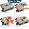 imageTravel Inspira Luggage Straps for Suitcases Travel Belt for Luggage TSA Approved Luggage Straps Suitcase Straps 3Dial Combination Locks Adjustable Suitcase Belt QuickRelease Buckle Orangeorange
