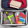 imageTravel Inspira Luggage Straps for Suitcases Travel Belt for Luggage TSA Approved Luggage Straps Suitcase Straps 3Dial Combination Locks Adjustable Suitcase Belt QuickRelease Buckle Orangegreen