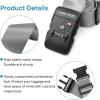 imageTravel Inspira Luggage Straps for Suitcases Travel Belt for Luggage TSA Approved Luggage Straps Suitcase Straps 3Dial Combination Locks Adjustable Suitcase Belt QuickRelease Buckle Orangegray