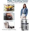 imageTravel Inspira Luggage Straps for Suitcases Travel Belt for Luggage TSA Approved Luggage Straps Suitcase Straps 3Dial Combination Locks Adjustable Suitcase Belt QuickRelease Buckle Orangenavy blue
