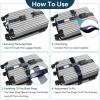 imageTravel Inspira Luggage Straps for Suitcases Travel Belt for Luggage TSA Approved Luggage Straps Suitcase Straps 3Dial Combination Locks Adjustable Suitcase Belt QuickRelease Buckle Orangenavy blue