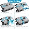 imageTravel Inspira Luggage Straps for Suitcases Travel Belt for Luggage TSA Approved Luggage Straps Suitcase Straps 3Dial Combination Locks Adjustable Suitcase Belt QuickRelease Buckle Orangeblue