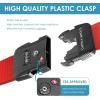 imageTravel Inspira Luggage Straps for Suitcases with TSA Lock Protect Your Luggage AntiBurst High Visibility Color Easy to Identify Luggage Adjustable Heavy Duty Belt for 2032 Inch SuitcasesRed