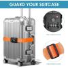 imageTravel Inspira Luggage Straps for Suitcases with TSA Lock Protect Your Luggage AntiBurst High Visibility Color Easy to Identify Luggage Adjustable Heavy Duty Belt for 2032 Inch SuitcasesOrange