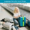 imageTravel Inspira Luggage Straps for Suitcases with TSA Lock Protect Your Luggage AntiBurst High Visibility Color Easy to Identify Luggage Adjustable Heavy Duty Belt for 2032 Inch SuitcasesFluorescent Green