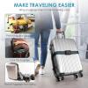imageTravel Inspira Luggage Straps for Suitcases with TSA Lock Protect Your Luggage AntiBurst High Visibility Color Easy to Identify Luggage Adjustable Heavy Duty Belt for 2032 Inch SuitcasesNavy Blue