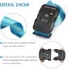 imageTravel Inspira Luggage Straps for Suitcases with TSA Lock Protect Your Luggage AntiBurst High Visibility Color Easy to Identify Luggage Adjustable Heavy Duty Belt for 2032 Inch SuitcasesBlue