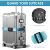 imageTravel Inspira Luggage Straps for Suitcases with TSA Lock Protect Your Luggage AntiBurst High Visibility Color Easy to Identify Luggage Adjustable Heavy Duty Belt for 2032 Inch SuitcasesBlue