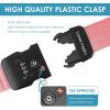imageTravel Inspira Luggage Straps for Suitcases with TSA Lock Protect Your Luggage AntiBurst High Visibility Color Easy to Identify Luggage Adjustable Heavy Duty Belt for 2032 Inch SuitcasesPink