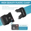 imageTravel Inspira Luggage Straps for Suitcases with TSA Lock Protect Your Luggage AntiBurst High Visibility Color Easy to Identify Luggage Adjustable Heavy Duty Belt for 2032 Inch SuitcasesBlue