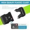imageTravel Inspira Luggage Straps for Suitcases with TSA Lock Protect Your Luggage AntiBurst High Visibility Color Easy to Identify Luggage Adjustable Heavy Duty Belt for 2032 Inch SuitcasesFluorescent Green
