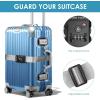 imageTravel Inspira Luggage Straps for Suitcases with TSA Lock Protect Your Luggage AntiBurst High Visibility Color Easy to Identify Luggage Adjustable Heavy Duty Belt for 2032 Inch SuitcasesGrey
