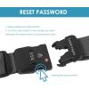 imageTravel Inspira Luggage Straps for Suitcases with TSA Lock Protect Your Luggage AntiBurst High Visibility Color Easy to Identify Luggage Adjustable Heavy Duty Belt for 2032 Inch SuitcasesBlack