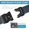 imageTravel Inspira Luggage Straps for Suitcases with TSA Lock Protect Your Luggage AntiBurst High Visibility Color Easy to Identify Luggage Adjustable Heavy Duty Belt for 2032 Inch SuitcasesNavy Blue