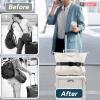 imageTravel Inspira Magnetic QuickRelease Travel Belt for Luggage Strap  HandsFree Lightens Load Secures Multiple Bags Adjustable ampamp Lightweight for Effortless TravelBlack02