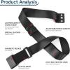 imageTravel Inspira Magnetic QuickRelease Travel Belt for Luggage Strap  HandsFree Lightens Load Secures Multiple Bags Adjustable ampamp Lightweight for Effortless TravelBlack02