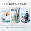 imageTravel Inspira Magnetic QuickRelease Travel Belt for Luggage Strap  HandsFree Lightens Load Secures Multiple Bags Adjustable ampamp Lightweight for Effortless TravelBlack03