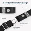 imageTravel Inspira Magnetic QuickRelease Travel Belt for Luggage Strap  HandsFree Lightens Load Secures Multiple Bags Adjustable ampamp Lightweight for Effortless TravelBlack03
