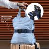 imageTravel Inspira Magnetic QuickRelease Travel Belt for Luggage Strap  HandsFree Lightens Load Secures Multiple Bags Adjustable ampamp Lightweight for Effortless TravelNavy Blue