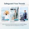 imageTravel Inspira Magnetic QuickRelease Travel Belt for Luggage Strap  HandsFree Lightens Load Secures Multiple Bags Adjustable ampamp Lightweight for Effortless TravelGrey03