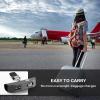 imagetravel inspira Luggage Scale Portable Digital Hanging Baggage Scale for Travel Suitcase Weight Scale with Rubber Paint 110 Pounds Battery IncludedBlack