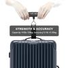 imagetravel inspira Luggage Scale Portable Digital Hanging Baggage Scale for Travel Suitcase Weight Scale with Rubber Paint 110 Pounds Battery IncludedBlack