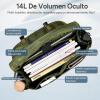 imageExpandable Messenger Bag Fit 16quot Laptop for Men Women Work College Office ComputerGreen
