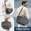 imageExpandable Messenger Bag Fit 16quot Laptop for Men Women Work College Office ComputerGrey