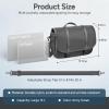 imageExpandable Messenger Bag Fit 16quot Laptop for Men Women Work College Office ComputerGrey