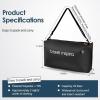 imageVacuum Compression Bags IP67 Waterproof with Shoulder Strap Reusable Travel Space Saver for Carry On Suitcases and BackpackBlack1PCNo Pump