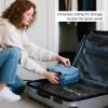 imageVacuum Compression Bags IP67 Waterproof with Shoulder Strap Reusable Travel Space Saver for Carry On Suitcases and BackpackBlack2PCWith Pump