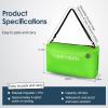 imageVacuum Compression Bags IP67 Waterproof with Shoulder Strap Reusable Travel Space Saver for Carry On Suitcases and BackpackGreen1PCNo Pump