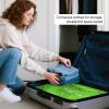 imageVacuum Compression Bags IP67 Waterproof with Shoulder Strap Reusable Travel Space Saver for Carry On Suitcases and BackpackGreen1PCNo Pump