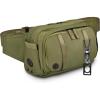 imagetravel inspira waist Pack Bag Fanny Pack for MenampampWomen Hip Bum Bag with Adjustable Strap for Outdoors GreyGreen