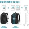 imagetravel inspira Backpack for Travel 60L Expandable Vacuum Backpack with Electric Vacuum Pump WaterResistant ampamp TSA AntiTheft for Airplane Vacuum Seal Compression AirSeal Bag for Travel
