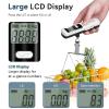 imagetravel inspira Luggage Scale BatteryFree Travel Essentials Portable Handheld Digital Suitcase Weight Scale for for Travel Accessories 110lbs50kg Dark BlueWhite