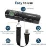imagetravel inspira Luggage Scale BatteryFree Travel Essentials Portable Handheld Digital Suitcase Weight Scale for for Travel Accessories 110lbs50kg Dark BlueBlack