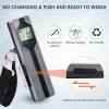 imagetravel inspira Luggage Scale BatteryFree Travel Essentials Portable Handheld Digital Suitcase Weight Scale for for Travel Accessories 110lbs50kg Dark BlueGreyLarge Handle
