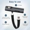 imagetravel inspira Luggage Scale BatteryFree Travel Essentials Portable Handheld Digital Suitcase Weight Scale for for Travel Accessories 110lbs50kg Dark BlueGreyLarge Handle