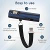 imagetravel inspira Luggage Scale BatteryFree Travel Essentials Portable Handheld Digital Suitcase Weight Scale for for Travel Accessories 110lbs50kg Dark BlueBlueLarge Handle