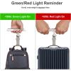 imagetravel inspira Luggage Scale Portable Digital Hanging Baggage Scale for Travel Suitcase Weight Scale with Rubber Paint 110 Pounds Battery IncludedWhite Stainless steel