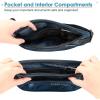 imagetravel inspira Travel Money Belt with Slim AntiTheft RFID Blocking Passport Holder for Travel Concealed under Clothes for Ultimate Protection of Credit Cards Cash Passport ampamp Documents BeigeNavy Blue