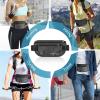 imagetravel inspira Travel Money Belt with Slim AntiTheft RFID Blocking Passport Holder for Travel Concealed under Clothes for Ultimate Protection of Credit Cards Cash Passport ampamp Documents BlackBlack