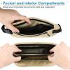 imagetravel inspira Travel Money Belt with Slim AntiTheft RFID Blocking Passport Holder for Travel Concealed under Clothes for Ultimate Protection of Credit Cards Cash Passport ampamp Documents BeigeBeige