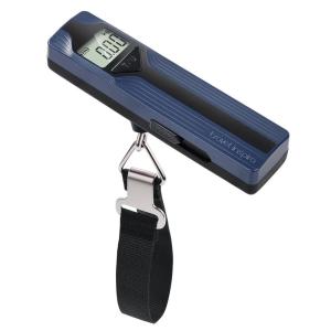imagetravel inspira Luggage Scale BatteryFree Travel Essentials Portable Handheld Digital Suitcase Weight Scale for for Travel Accessories 110lbs50kg Dark BlueBlueLarge Handle