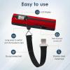 imagetravel inspira Luggage Scale BatteryFree Travel Essentials Portable Handheld Digital Suitcase Weight Scale for for Travel Accessories 110lbs50kg Red