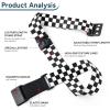 imageTravel Inspira Magnetic QuickRelease Travel Belt for Luggage Strap  HandsFree Lightens Load Secures Multiple Bags Adjustable ampamp Lightweight for Effortless TravelBlack and white checkerboard