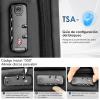 imagetravel inspira Vacuum Compression Backpack 65L Carry On Backpack with Electric Pump TSA Lock Water Resistant Laptop Compartment for Travel Camping Business Weekend Trips